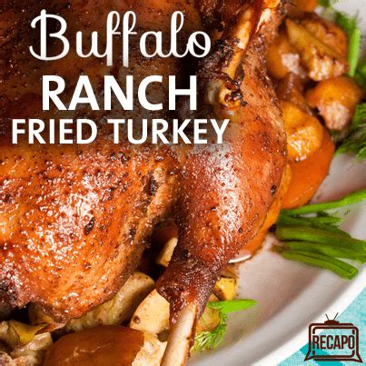 Home » butterball turkey fryer recipes » deep fried turkey marinade recipe. Rachael Ray: Buffalo Ranch Fried Turkey Recipe + Indoor Turkey Fryer