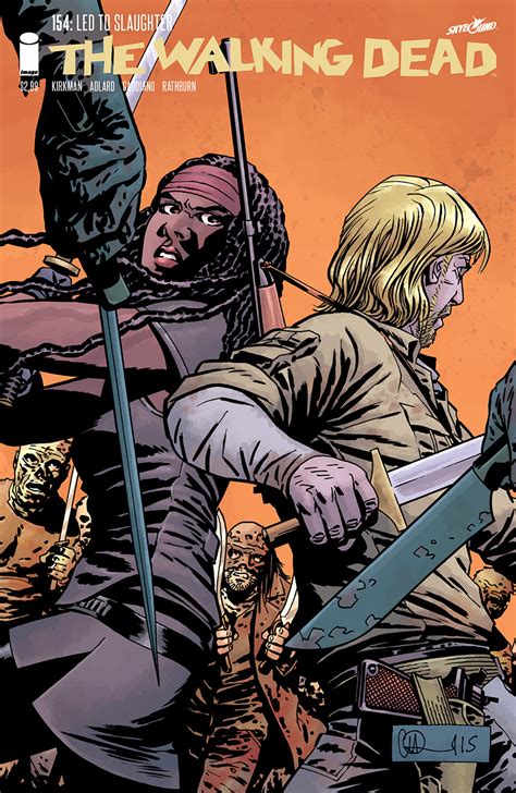 The Walking Dead Comic Book Cover For Issue 154 Everything The Walking Dead