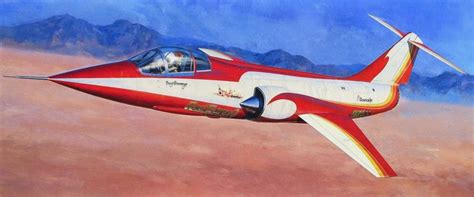 Lockheed F 104 Starfighter Red Baron 1977 Speed Record Takayoshi