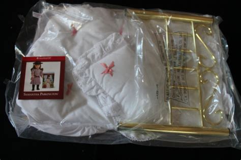 american girl doll samantha s bed and bedding please see description details 540409220581 ebay