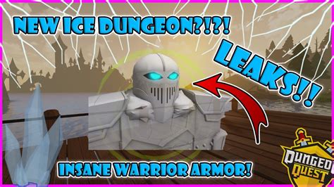 New Dungeon Coming Leaks Insane Warrior Armor Dungeon Quest