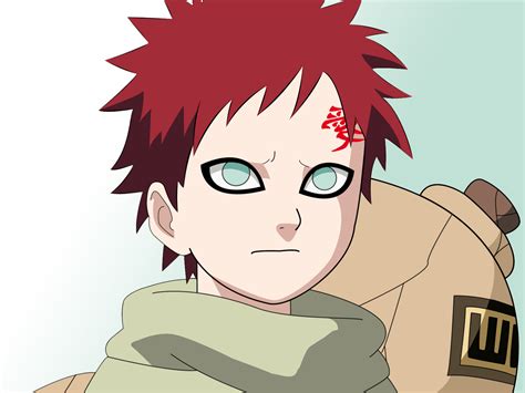 Young Gaara Of The Sand Anime Images