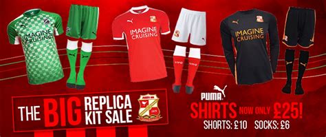 The store will not work correctly in the case when cookies are disabled. BIG Replica Kit Sale! - News - Swindon Town