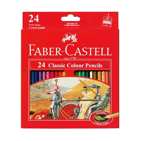 Jual Faber Castell Classic 24 Colour Pencils Pensil Warna Large Di