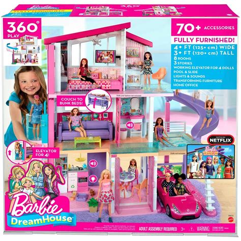 Casa De Los Suenos Barbie Con Muebles Y 70 Accesorios El Mundo Del