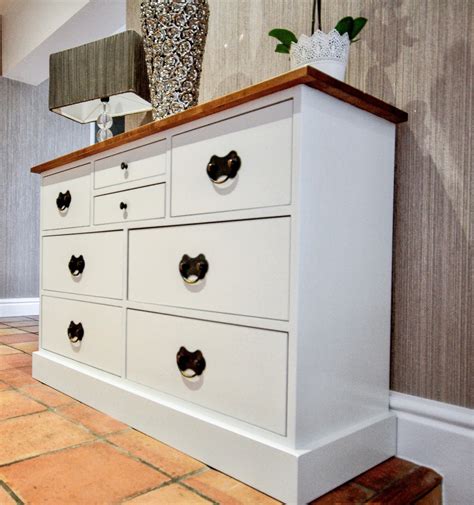 Hand painted mahogany bedroom furniture in Formby