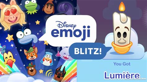 Disney Emoji Blitz Opening A Series Ii Box And Unlocking Lumière