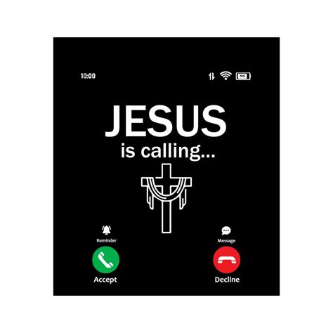 Incoming Call Jesus Svg Jesus Is Calling Svg Jesus Calling Svg