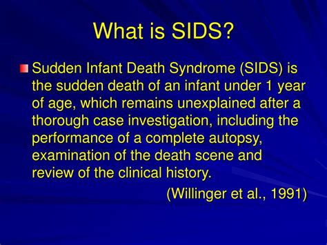 PPT - SIDS AND SAFE SLEEP PowerPoint Presentation - ID:471698