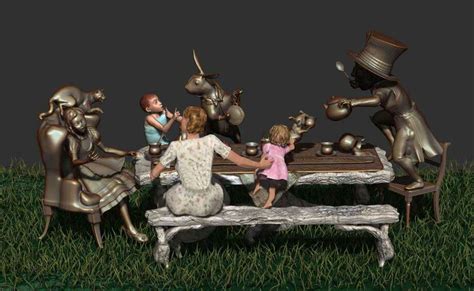 New Sculpture For Evelyns Park Will Bring Alice In