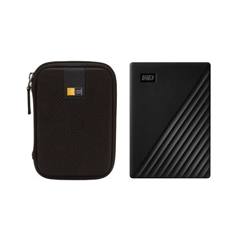 Wd 4tb My Passport Portable External Hard Drive Black Case