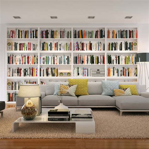 12 Ideas For Unique Built In Bookshelves Homify Home Library Rooms