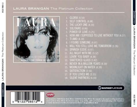 Laura Branigan Platinum Collection Cd Jpc