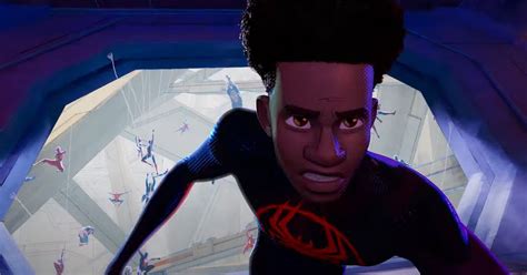 Spider Man Across The Spider Verse New Clip Reveals Official Blu Ray
