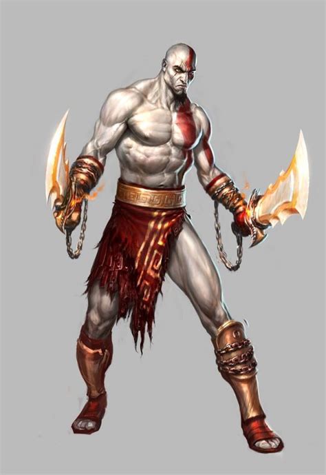 Kratos Concept By Charlie Wen Characters Pinterest