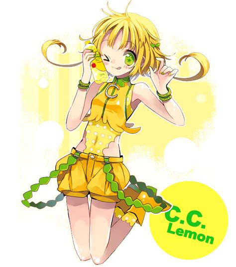 Cc Lemon Tan Drinks Personification Image By Hanepochi 1146242