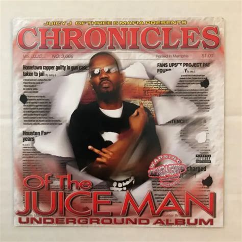 Juicy J Three 6 Mafia Chronicles Of Juice Man Underground Album Dragged