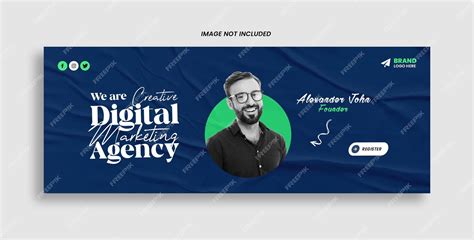 Premium Psd Digital Marketing Agency Facebook Profile Cover Banner