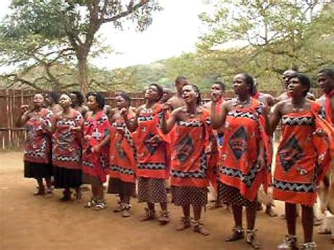 Well, that is swaziland for you. Swaziland women dance - YouTube