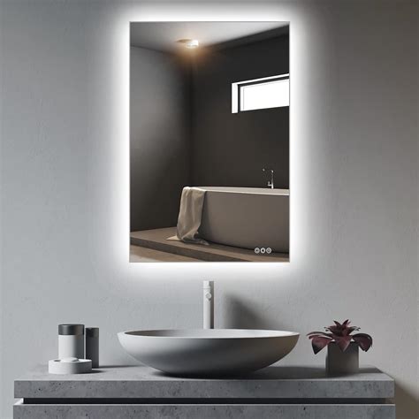 Buy Firmranch 24” X 36” Led Backlit Mirror Bathroom Vanity Mirror Wall