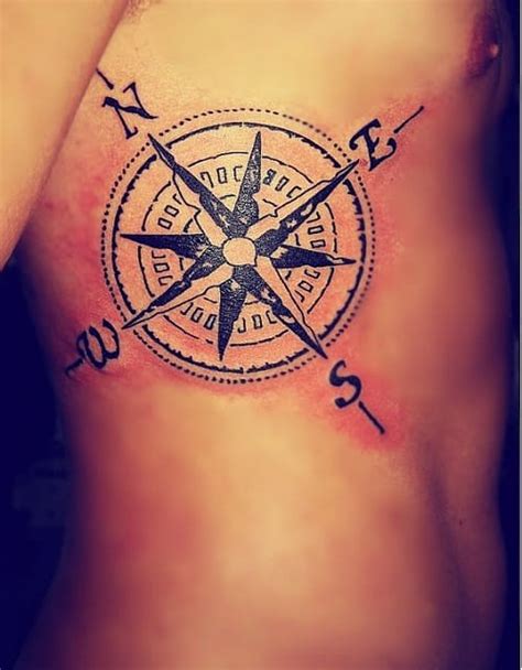160 Fascinating Compass Tattoo Designs And Meanings