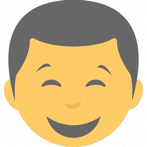 Avatar Boy Emoji Emoticon Joyful Smiling Icon Download On Iconfinder