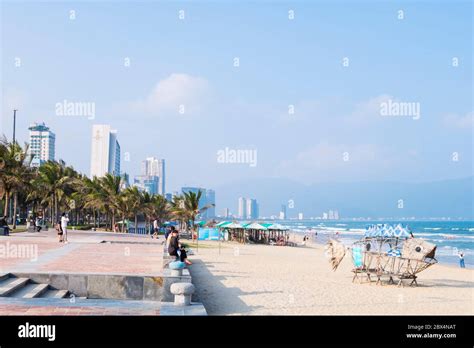 My Khe Beach Danang Vietnam Stock Photo Alamy