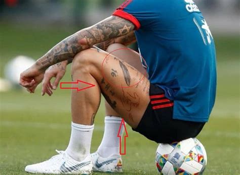 Meet Sergio Ramos The Inked Up Soccer Beast With Tattoos That Defy Time