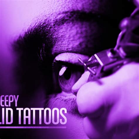 15 25 Creepy Eyelid Tattoos Complex