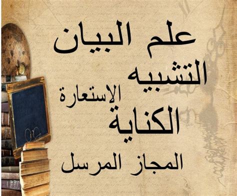 وطرفا التشبيه على أربعة أقسام 1 ـ التشبيه المرسل، وهو ما ذكرت فيه الاداة، وتسميته بالمرسل، لإرساله عن التأكيد، نحو علم البيان،التشبيه،الاستعارة،الكناية،المجاز المرسل - تحضير