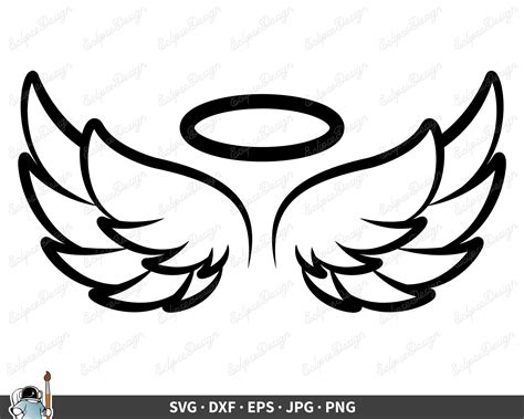 angel wings svg angel wing vector angel svg halo svg angel etsy norway my xxx hot girl