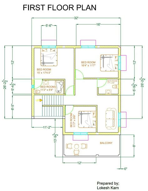 2d Second Storey House Plan Drawing Cadbull In 2022 Two Storey