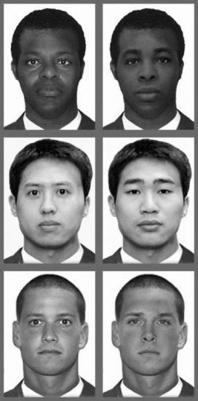 Race And Face Image Eurekalert Science News Releases