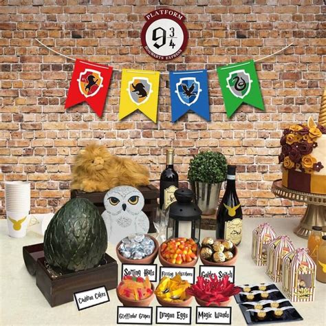 55 Unique Harry Potter Themed Baby Shower Ideas Free Printable Included