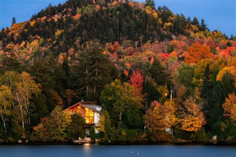 11 Beautiful Roadside Spots To See Fall Foliage In The Adirondacks