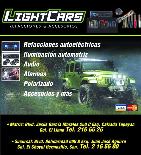 En LIGHT CARS encuentras todo lo que... - Ofertazo Hermosillo