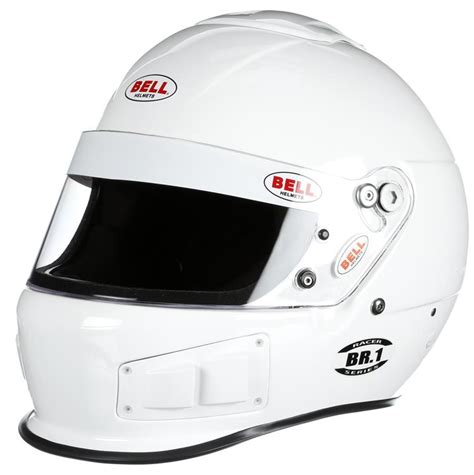Bell helmets have crowned the head of victors and have shielded the eyes of racers who have seen the face of death and returned to recount their adventure. Bell Racing BR.1 Auto Racing Helmet SA2015