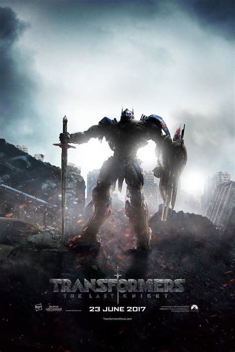 Transformers The Last Knight Poster 5 高清原图海报 金海报 Goldposter