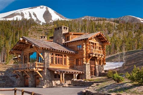 Y regiones alpinas, aunque no falten en. Lodge, el estilo de las cabañas de madera - Canexel