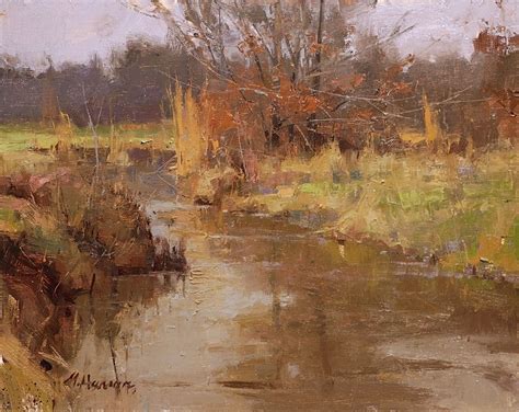 December Mood by Marc Hanson Oil ~ x | Oil painting landscape, Landscape paintings, Oil painting ...