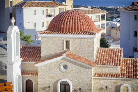 Free Photo Church In The Town Of Paphos In Cyprus Paphos