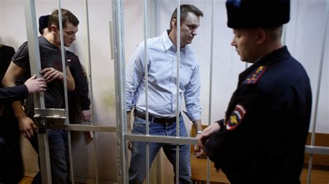 Aleksei Navalny Putin Critic Is Spared Prison In A Fraud Case But