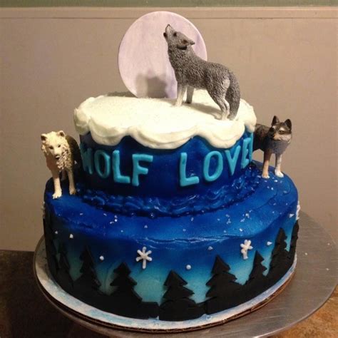 32 Inspired Photo Of Wolf Birthday Cake Wolf Cake