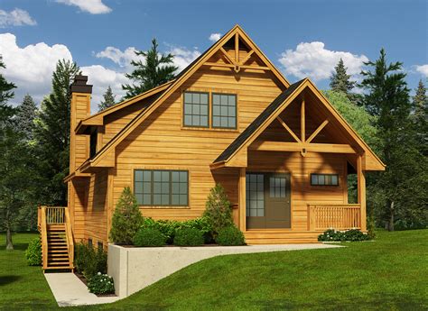 Small narrow lot house plan with modern curb appeal. Narrow Lot Cottage House Plan - 9818SW | 2nd Floor Master ...
