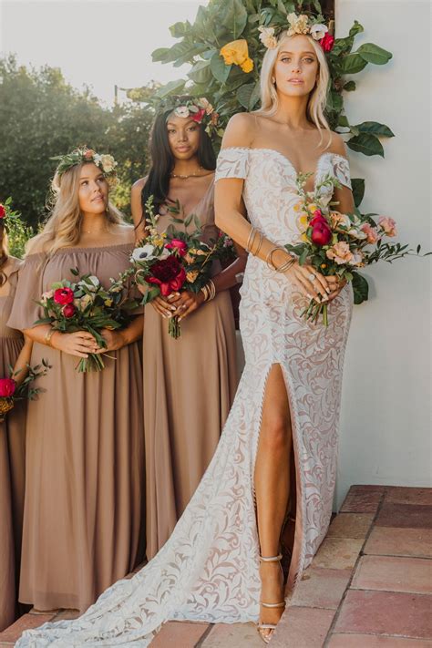 Find the perfect blushing pink wedding gown for your big day at azazie. Show Me Your Mumu ~ Mumu Weddings ~ Spring Bridal 2020 ...