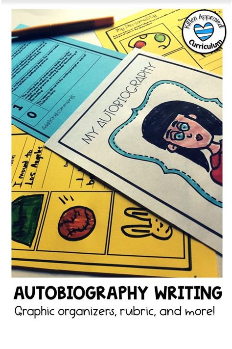 These Fun Autobiography Writing Templates For Upper Elementary Or