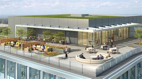 Image Result For Rooftop Terraces At Office Buildings 건축 디자인 옥상 정원 건축