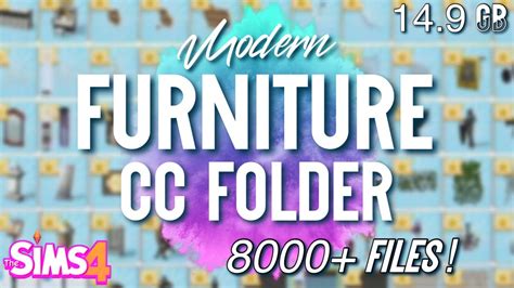 149 Gb Entire Build Mode Cc Folder 8000 Free Items Sims 4 Youtube