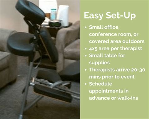 chicago chair massage and mobile massage services corporate chair massage services on site