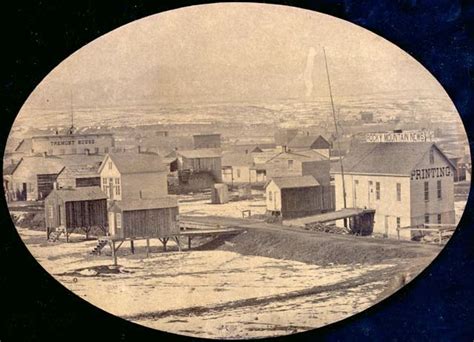 First Known Picture Of Denver 1860 640 X 463 Denver History Old